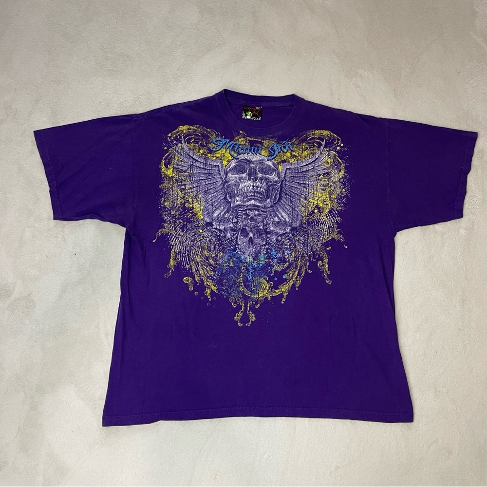Vintage Y2K Miami tee ink size XL